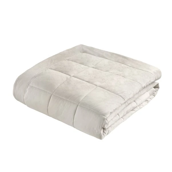 Catherine Lansfield Kingsley Matt Velvet Quilted Bedspread 14 Catherine Lansfield Kingsley Matt Velvet Quilted Bedspread - Image 14