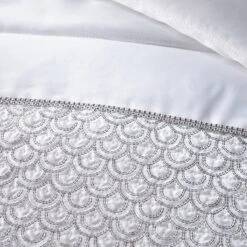Catherine Lansfield Deco Sequin Quilted Bedspread 10 Catherine Lansfield Deco Sequin Quilted Bedspread -Catherine Lansfield 30962967 alt04