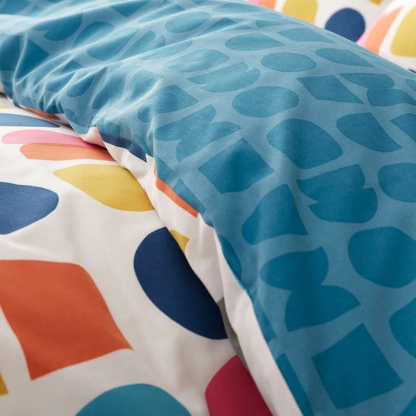 Catherine Lansfield Connect Geo Duvet Cover And Pillowcase Set 10 Catherine Lansfield Connect Geo Duvet Cover And Pillowcase Set - Image 10