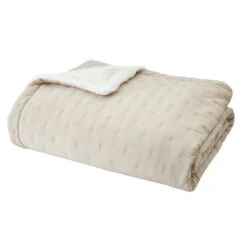Catherine Lansfield Cosy Nori Soft Sherpa Bedspread 16 Catherine Lansfield Cosy Nori Soft Sherpa Bedspread -Catherine Lansfield 30962990 alt01