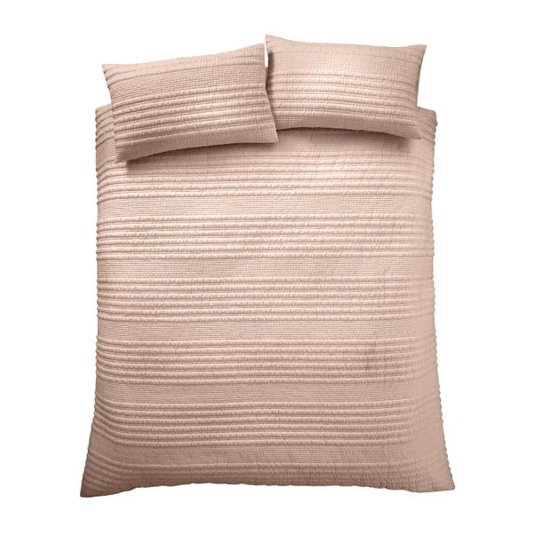 Catherine Lansfield Lennon Stripe Duvet Cover And Pillowcase Set 14 Catherine Lansfield Lennon Stripe Duvet Cover And Pillowcase Set - Image 14