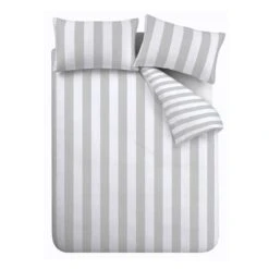 Catherine Lansfield Cove Stripe Duvet Cover And Pillowcase Set -Catherine Lansfield 30963023 alt06