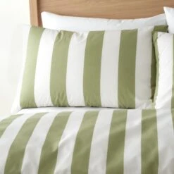Catherine Lansfield Cove Stripe Duvet Cover And Pillowcase Set -Catherine Lansfield 30963030 alt01
