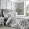 Catherine Lansfield Elinda Floral Duvet Cover And Pillowcase Set