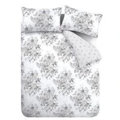 Catherine Lansfield Elinda Floral Duvet Cover And Pillowcase Set -Catherine Lansfield 30963049 alt06