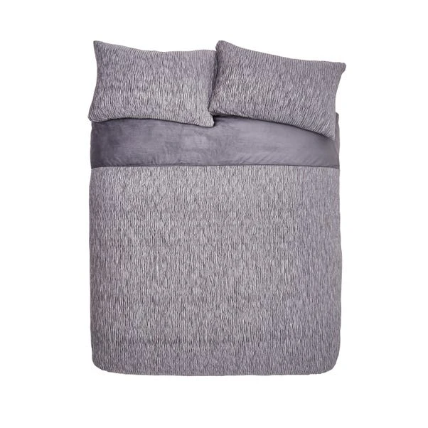 Catherine Lansfield Allure Sparkle Duvet Cover And Pillowcase Set 5 Catherine Lansfield Allure Sparkle Duvet Cover And Pillowcase Set - Image 5