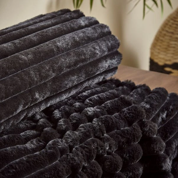 Cosy Ribbed Throw 130cm X 170cm 20 Cosy Ribbed Throw 130cm X 170cm - Image 20