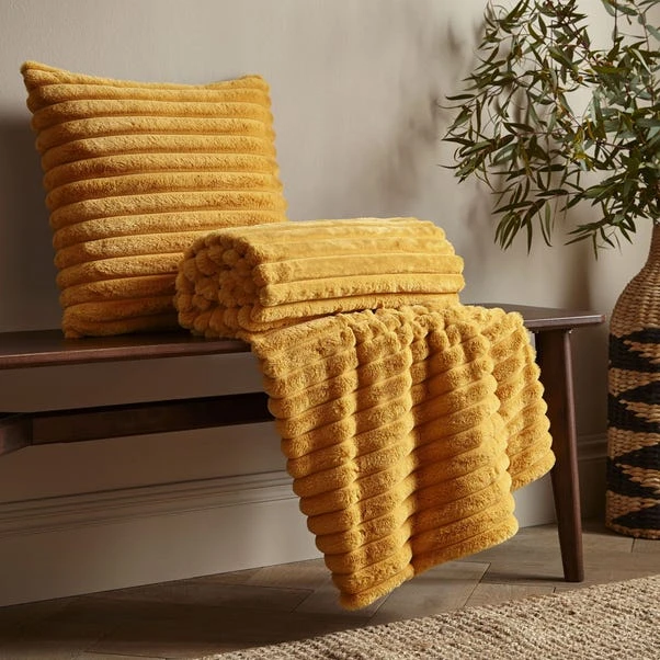 Cosy Ribbed Throw 130cm X 170cm 17 Cosy Ribbed Throw 130cm X 170cm - Image 17