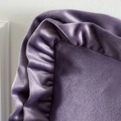 Catherine Lansfield So Soft Velvet Touch Double Frill Square Cushion 39 Catherine Lansfield So Soft Velvet Touch Double Frill Square Cushion -Catherine Lansfield 30969794 alt01