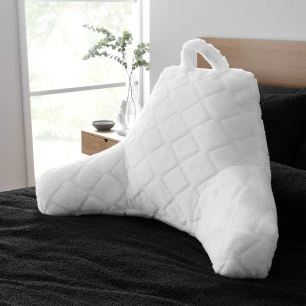 Catherine Lansfield Cosy Diamond High Back Cuddle Cushion 16 Catherine Lansfield Cosy Diamond High Back Cuddle Cushion - Image 16