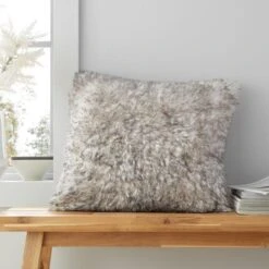 Catherine Lansfield Arctic Fox Square Cushion