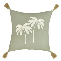 Catherine Lansfield Paradiso Palm Cushion -Catherine Lansfield 30974169 alt03