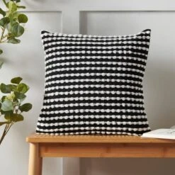 Catherine Lansfield Stab Stitch Cushion 24 Catherine Lansfield Stab Stitch Cushion -Catherine Lansfield 30974213