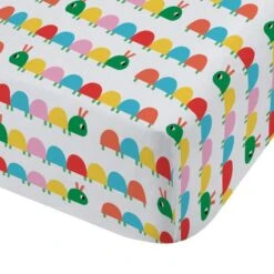 Catherine Lansfield Curious Caterpillar Polycotton Fitted Sheet 10 Catherine Lansfield Curious Caterpillar Polycotton Fitted Sheet -Catherine Lansfield 30977400 alt01