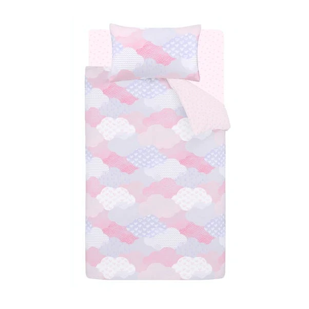 Catherine Lansfield Soft As A Cloud Duvet Cover & Pillowcase Set 5 Catherine Lansfield Soft As A Cloud Duvet Cover & Pillowcase Set - Image 5