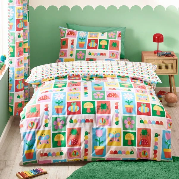 Catherine Lansfield Curious Caterpillar Polycotton Duvet Cover & Pillowcase Set 13 Catherine Lansfield Curious Caterpillar Polycotton Duvet Cover & Pillowcase Set - Image 13