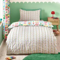 Catherine Lansfield Curious Caterpillar Polycotton Duvet Cover & Pillowcase Set 26 Catherine Lansfield Curious Caterpillar Polycotton Duvet Cover & Pillowcase Set -Catherine Lansfield 30977434 alt02