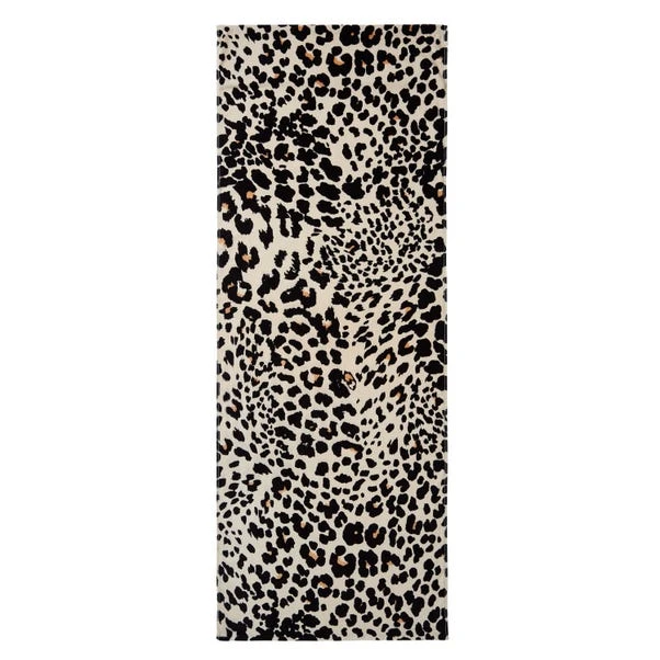 Catherine Lansfield Leopard Sun Lounger Beach Towel 4 Catherine Lansfield Leopard Sun Lounger Beach Towel - Image 4