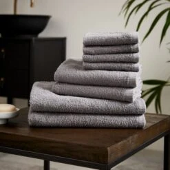 Catherine Lansfield Quick Dry 8 Piece Towel Bale -Catherine Lansfield 30977568