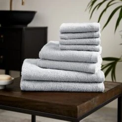 Catherine Lansfield Quick Dry 8 Piece Towel Bale -Catherine Lansfield 30977599