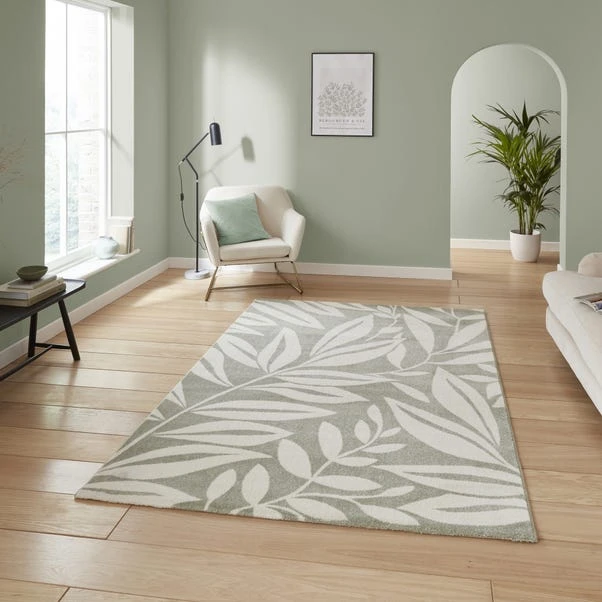 Catherine Lansfield Sorrel Leaves Rug 18 Catherine Lansfield Sorrel Leaves Rug - Image 18