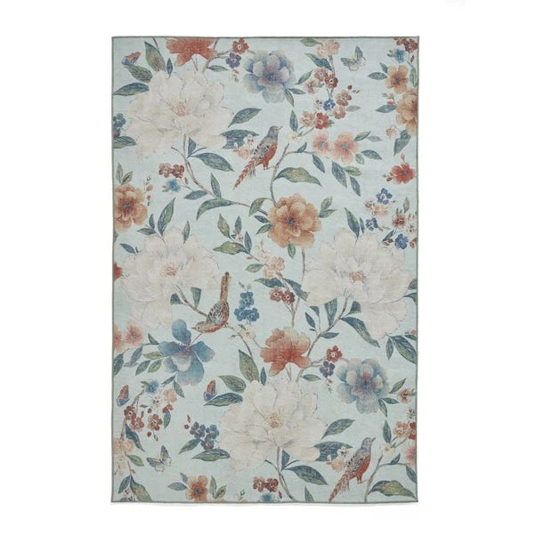 Catherine Lansfield Pipa Floral Rug 5 Catherine Lansfield Pipa Floral Rug - Image 5