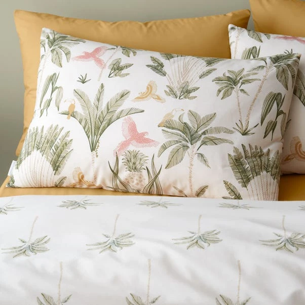 Catherine Lansfield Paradiso Palm Reversible Duvet Cover & Pillowcase Set 9 Catherine Lansfield Paradiso Palm Reversible Duvet Cover & Pillowcase Set - Image 9