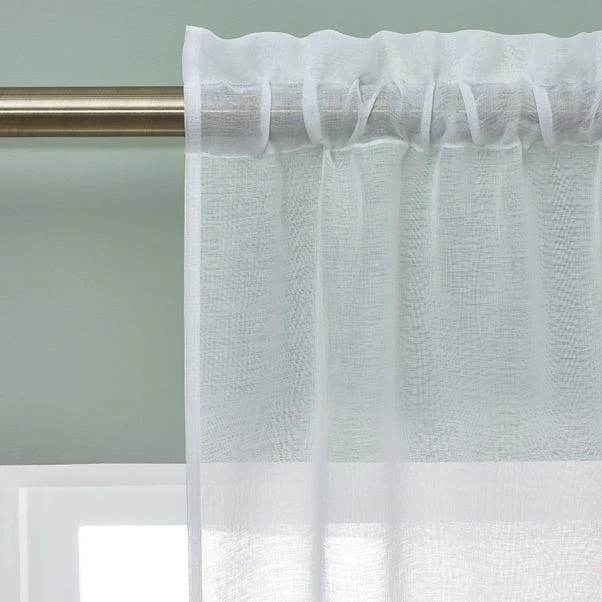 Catherine Lansfield Countryside Floral Slot Top Voile Panel 2 Catherine Lansfield Countryside Floral Slot Top Voile Panel - Image 2