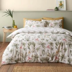 Catherine Lansfield Paradiso Palm Reversible Duvet Cover & Pillowcase Set 24 Catherine Lansfield Paradiso Palm Reversible Duvet Cover & Pillowcase Set -Catherine Lansfield 30983011 alt04