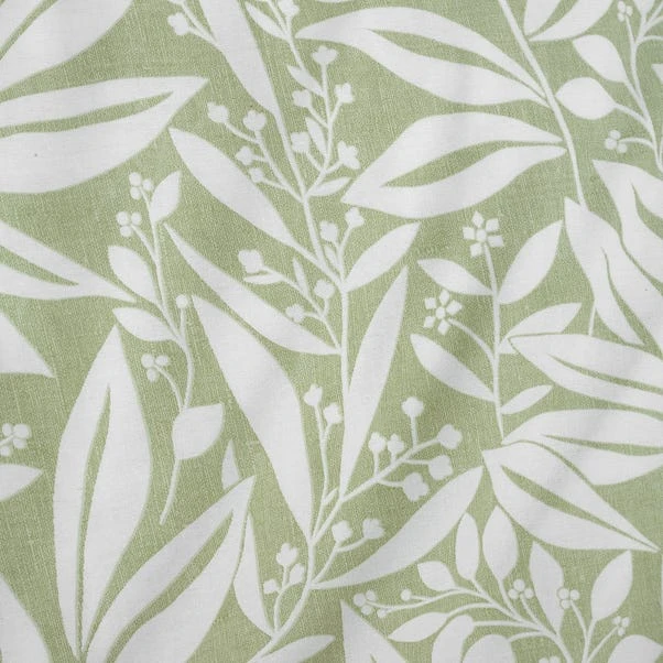 Catherine Lansfield Sorrel Leaves Reversible Duvet Cover & Pillowcase Set 13 Catherine Lansfield Sorrel Leaves Reversible Duvet Cover & Pillowcase Set - Image 13