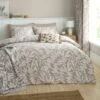 Catherine Lansfield Sorrel Leaves Reversible Duvet Cover & Pillowcase Set