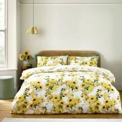 Catherine Lansfield Sunflowers Reversible Duvet Cover & Pillowcase Set 26 Catherine Lansfield Sunflowers Reversible Duvet Cover & Pillowcase Set -Catherine Lansfield 30983053