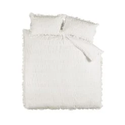 Catherine Lansfield Seersucker Frill Duvet Cover & Pillowcase Set 35 Catherine Lansfield Seersucker Frill Duvet Cover & Pillowcase Set -Catherine Lansfield 30983276 alt05